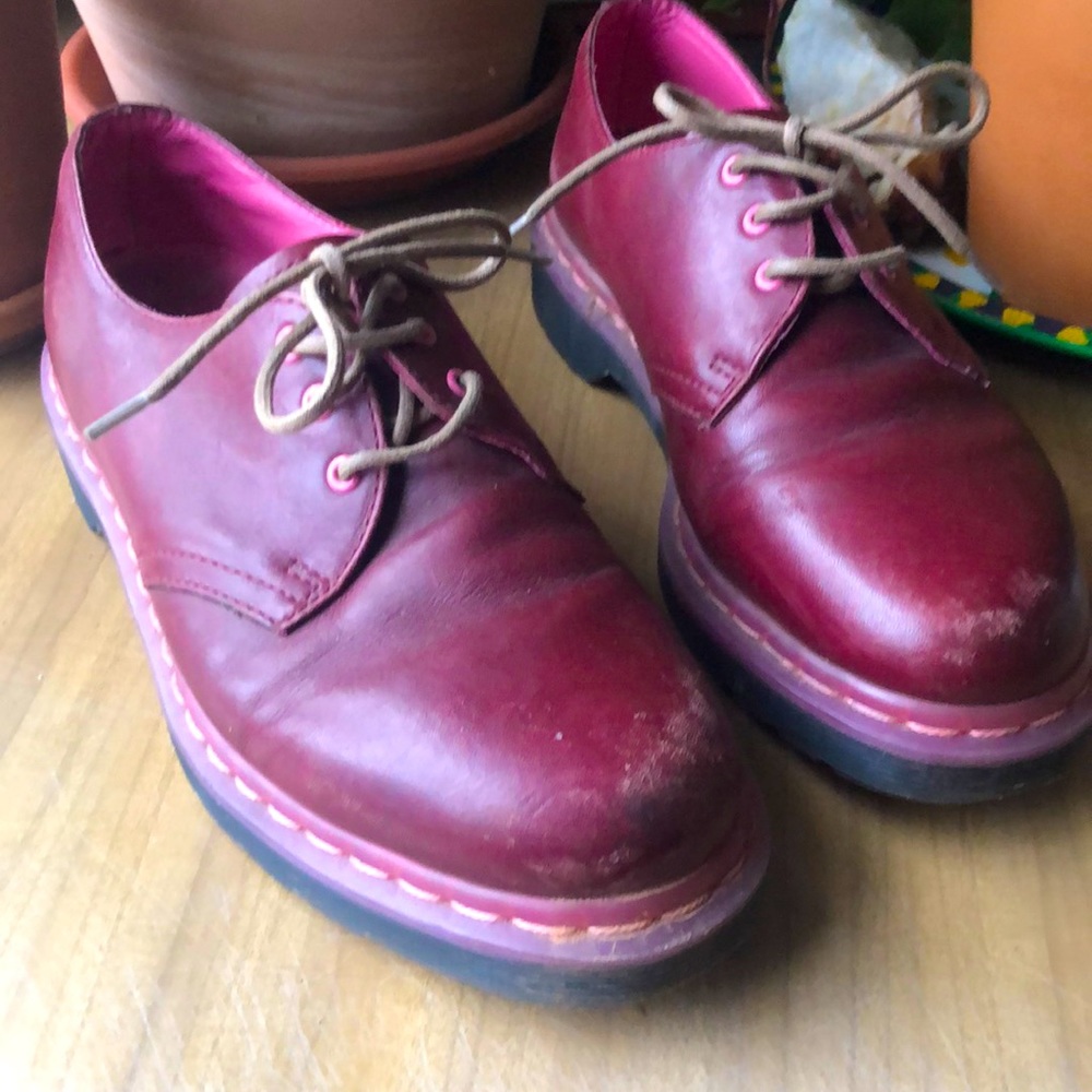 COPY - Burgundy Doc Martens